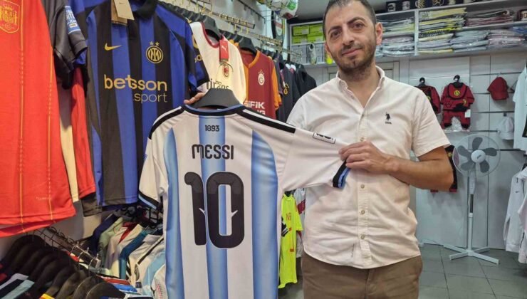 Milli maçların ardından forma satışlarında Messi hareketliliği