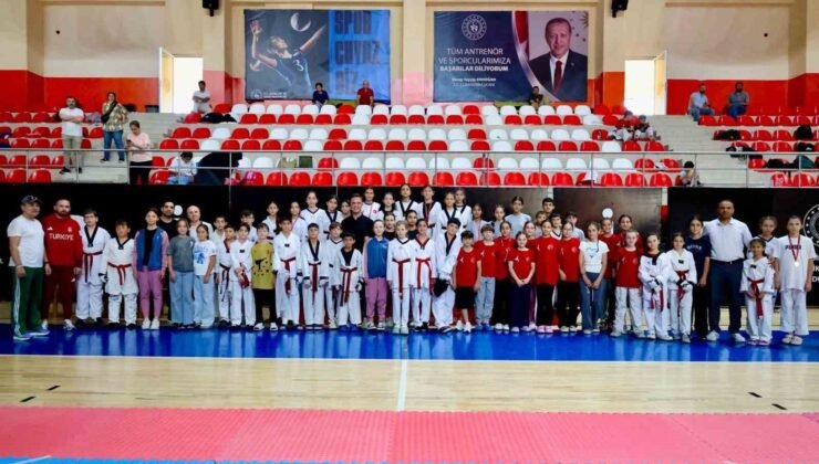 Minik taekwondocular ‘Batı Grubu Seçmelerinde’ ter döktü