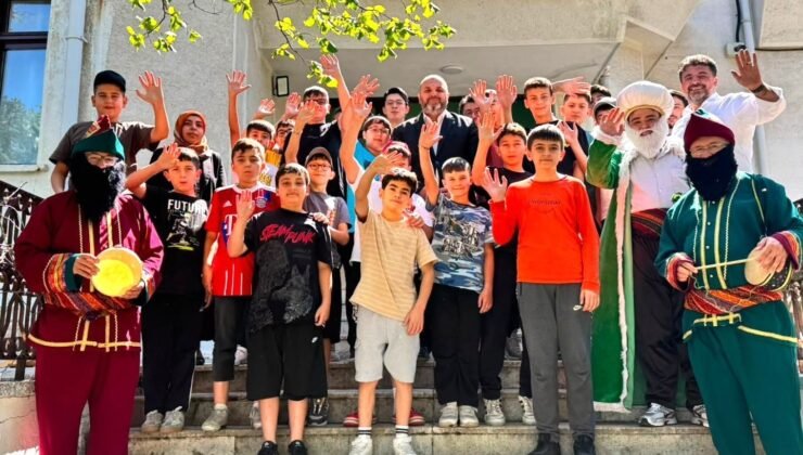 Müftü İrfan Açık, Yaz Kur’an Kursu öğrencileriyle Çamlıca Tabiat Parkı’nda buluştu