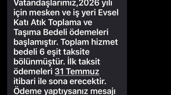 Odunpazarı Belediyesi’nin katı atık toplama bedeli tepki çekmeye devam ediyor