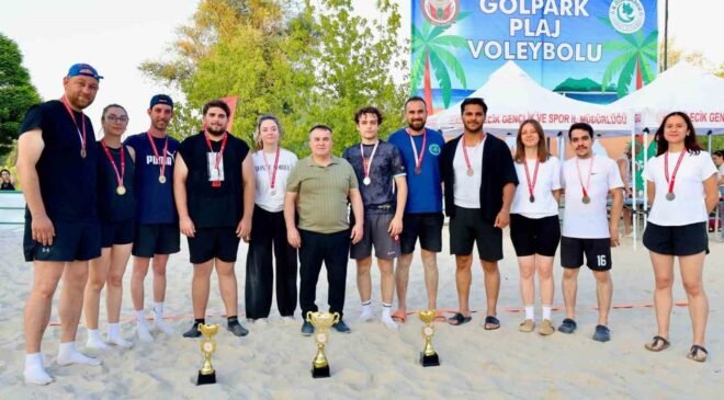 Plaj voleybolunda şampiyonlar belli oldu