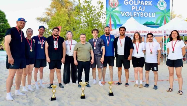 Plaj voleybolunda şampiyonlar belli oldu