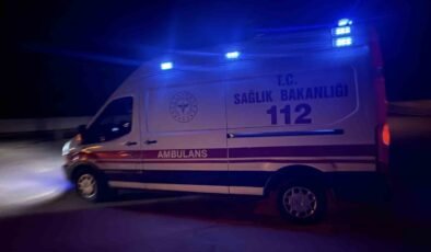 Sahte plakalı araçla kaçarken bekçiye çarpan şüpheli yakalandı