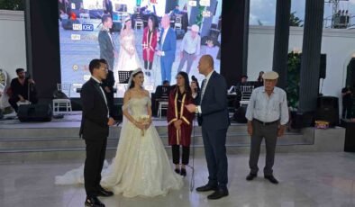 Şehit kızı mutluluğa ’evet’ dedi