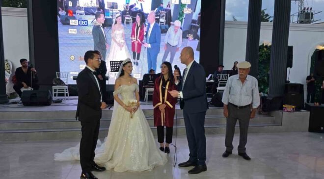 Şehit kızı mutluluğa ’evet’ dedi