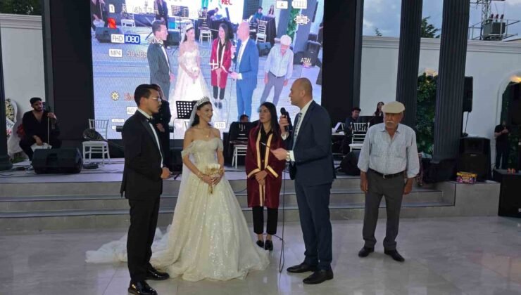 Şehit kızı mutluluğa ’evet’ dedi
