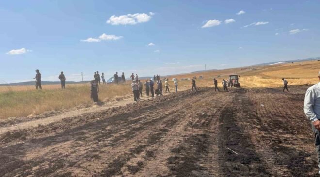 Seyitgazi ilçesinde bir yangın daha