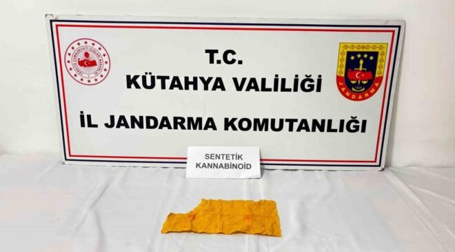 Simav’da uyuşturucu madde operasyonu
