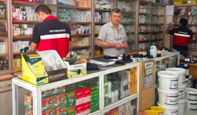 Simav’da veteriner hekim klinikleri denetlendi