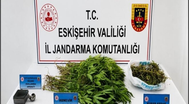 Sivrihisar’da uyuşturucu operasyonu, 1 zanlı tutuklandı