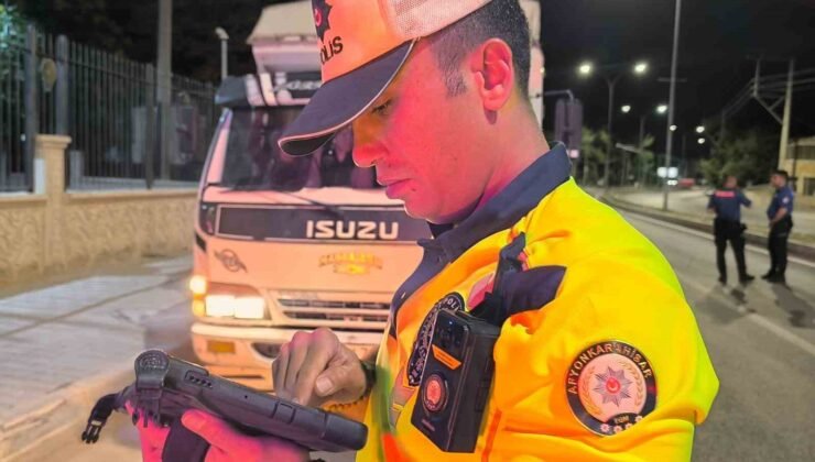 Şuhut’ta trafik ve asayiş denetimi