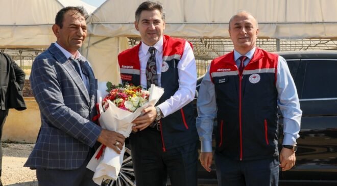 Tarım ve Orman Bakan Yardımcısı Bağcı Eskişehirli üreticilerle bir araya geldi