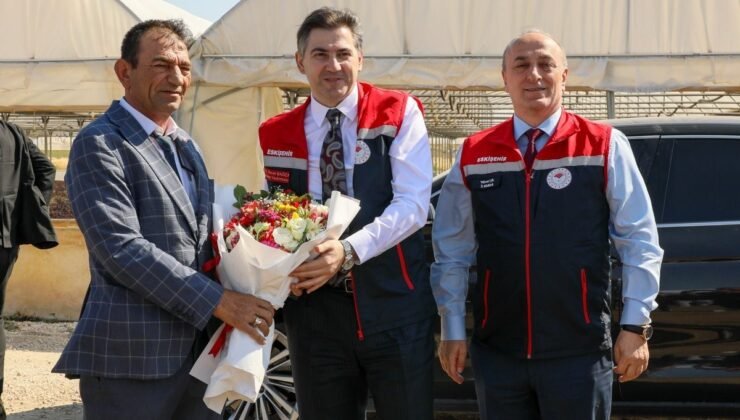 Tarım ve Orman Bakan Yardımcısı Bağcı Eskişehirli üreticilerle bir araya geldi