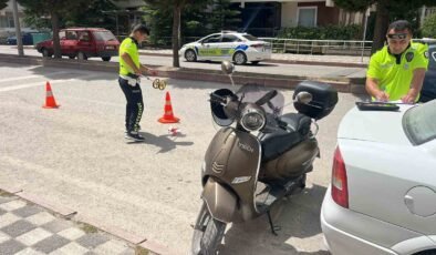 Tavşanlı’da motosiklet kazası, 1 yaralı