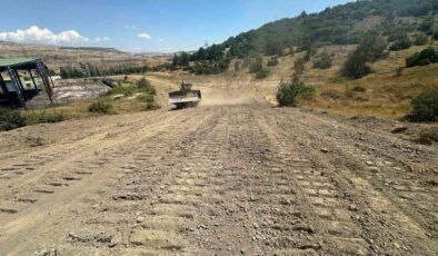 Tavşanlı’da orman yangınlarına karşı güvenlik şeridi oluşturuldu