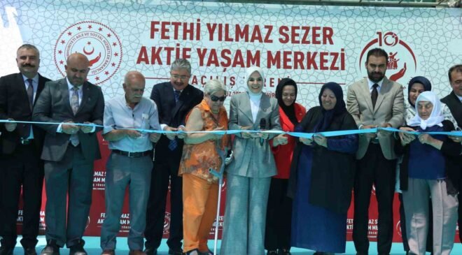 Türkiye’de bir ilk olan Fethi Yılmaz Sezer Aktif Yaşam Merkezi hizmete açıldı