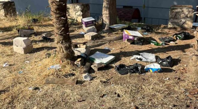 Üç kurum arasındaki alan alkoliklerin mekânı oldu