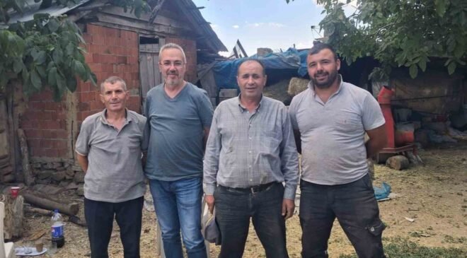 Uşak İl Tarım ve Orman Müdürlüğü ekiplerince üreticilere saha ziyareti gerçekleştirildi