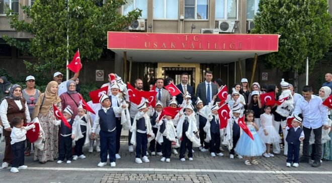 Uşak’ta toplu sünnet şöleni gerçekleştirildi