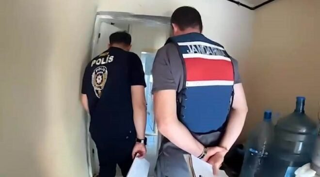 Uşak’ta Yalım soruşturmasında emniyet ve jandarmadan ortak operasyon: 15 gözaltı