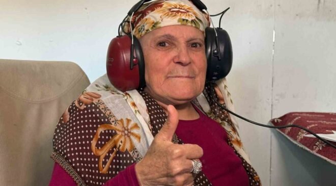 Uzmanların köylerde yaptığı işitme testlerinden renkli görüntüler ortaya çıktı