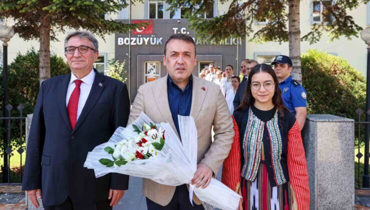 Vali Sözer’den Kaymakam Helvacı’ya iade-i ziyaret
