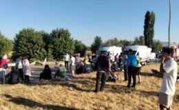 Afyon’da kontrolden çıkan yolcu otobüsü devrildi: Yaralılar var