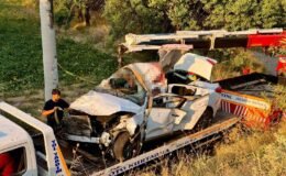 Afyonkarahisar’da feci kaza: 2 ölü, 2 yaralı