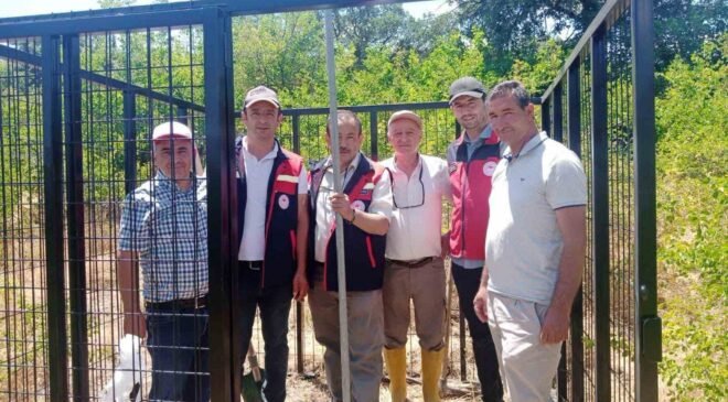 Afyonkarahisar’da süne zararlısının takibi için Erken Uyarı İstasyonu kuruldu