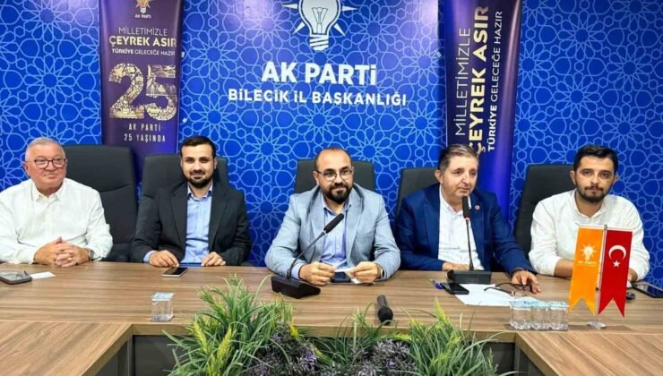 AK Parti Bilecik’te İlçe Danışma Toplantısı gerçekleştirildi