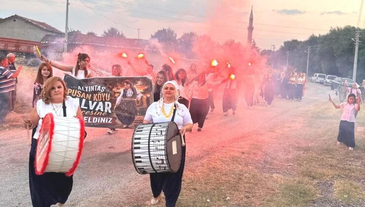 Altıntaş’ta Geleneksel Şalvar Gecesi buluşması