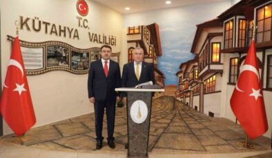 Bakan Bak’tan Vali Musa Işın’a ziyaret