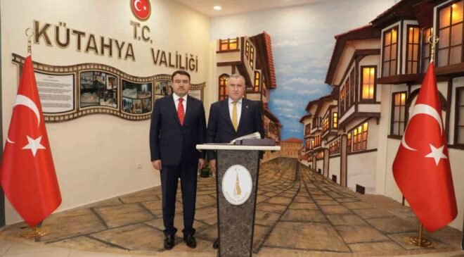 Bakan Bak’tan Vali Musa Işın’a ziyaret