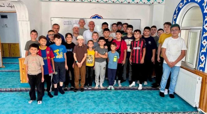 Başkan Demirtaş’tan Yaz Kur’an Kursu’na ziyaret