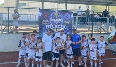 Bilecik CUP U12 Turnuvasının şampiyonu Balkan Termik Spor Kulübü oldu