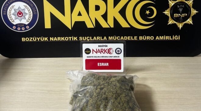 Bilecik dâhil 71 ilde uyuşturucu madde satıcılarına yönelik operasyon