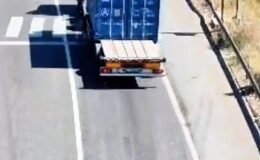 Bilecik’te dron destekli trafik denetimi