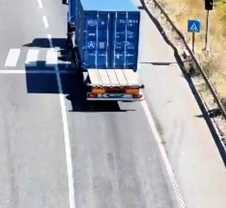 Bilecik’te dron destekli trafik denetimi