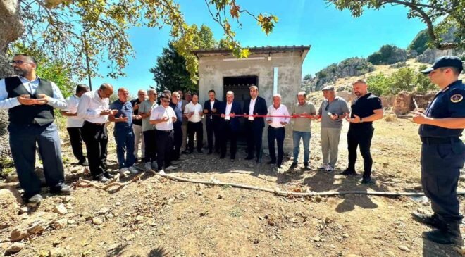 Bilecik’te içme suyu tesisi hizmete açıldı