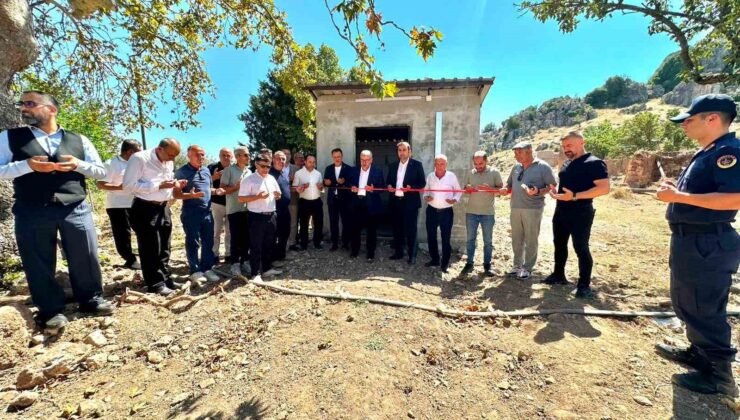 Bilecik’te içme suyu tesisi hizmete açıldı