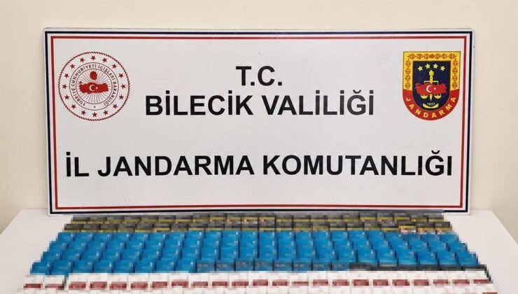 Bilecik’te kaçak sigara operasyonu: 4 bin 120 adet ele geçirildi