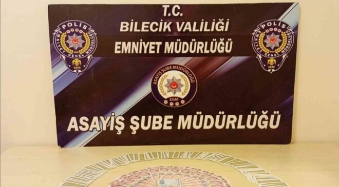Bilecik’te kumar baskını: 7 kişiye 95 bin lira ceza