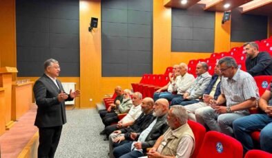 DPÜ Rektörü Kızıltoprak, Kütahyalı esnaflarla bir araya geldi