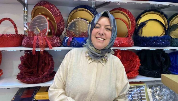 Düğün sezonu açıldı, kına eşyalarına ilgi arttı