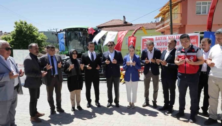 Emet’te 9,3 Milyon TL’lik makine parkı projesi hizmete açıldı
