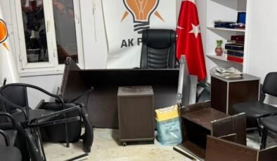 Emet’te AK Parti İlçe Başkanlığına saldırının şüphelisi yakalandı