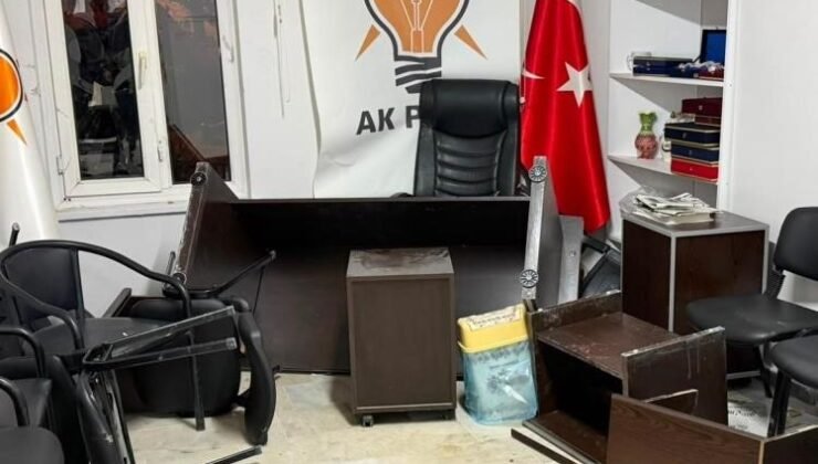 Emet’te AK Parti İlçe Başkanlığına saldırının şüphelisi yakalandı