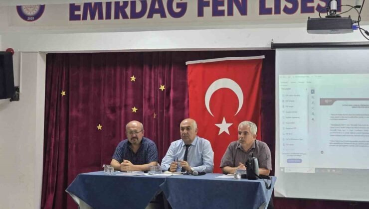 Emirdağ’da okul ve kurum müdürleri toplantısı yapıldı