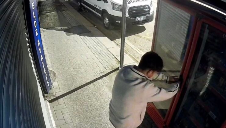 Eskişehir’de 2 çocuk kilitli meşrubat dolabını böyle zorladı