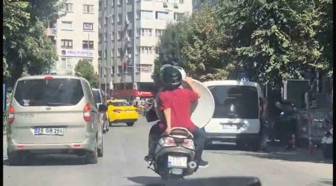 Eskişehir’de tehlikeli taşımacılık